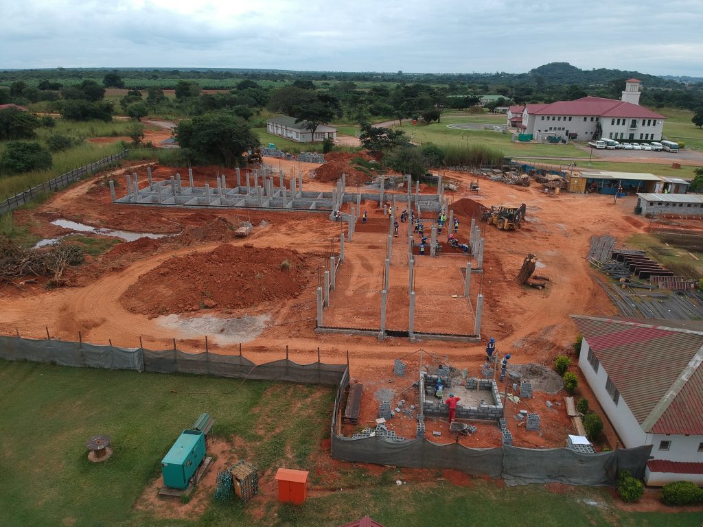 Dorm Construction Underway 2020 - Northrise University