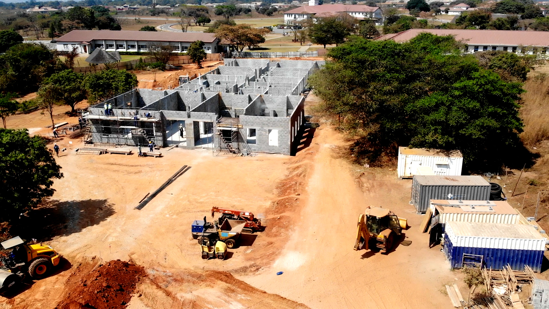 PROGRESS REPORT: THE AIKINS FAMILY ENGINEERING CLASSROOM BLOCK ...